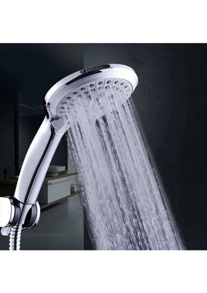 Krom Duş Başlığı ve Seti, Eko Mafsal ve Hortum ile Şık Tasarım indirimleri