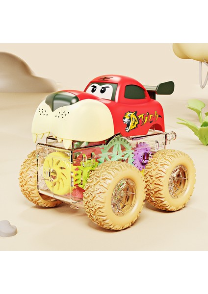 Atalet Dinozor Buggy Oyuncaklar Ultra Dalı 360 Derece Dönen Dört Tekerlekten Çekişli Çocuk Hayvan Oyuncak Araba (Yurt Dışından)