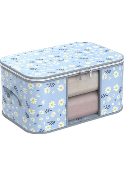 Giysi ve Bagaj Taşıma Çantaları Için Yorgan Saklama Çantaları Büyük Kapasiteli Su Geçirmez ve Nem Geçirmez Pamuklu Yorgan Düzenleme Çantaları (3 Adet 60*40*30CM) (Yurt Dışından)