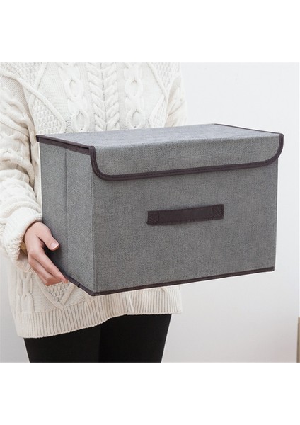 Ev Tekstili ve Pamuklu Iki Parçalı Saklama Kutusu Katlanabilir Giysi Saklama Kutusu Iç Çamaşırı Dokuma Olmayan Toz Geçirmez Saklama Kutusu (Yurt Dışından) modelleri