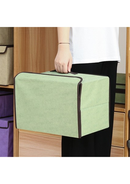 Ev Tekstili ve Pamuklu Iki Parçalı Saklama Kutusu Katlanabilir Giysi Saklama Kutusu Iç Çamaşırı Dokuma Olmayan Toz Geçirmez Saklama Kutusu (Yurt Dışından) fırsatları