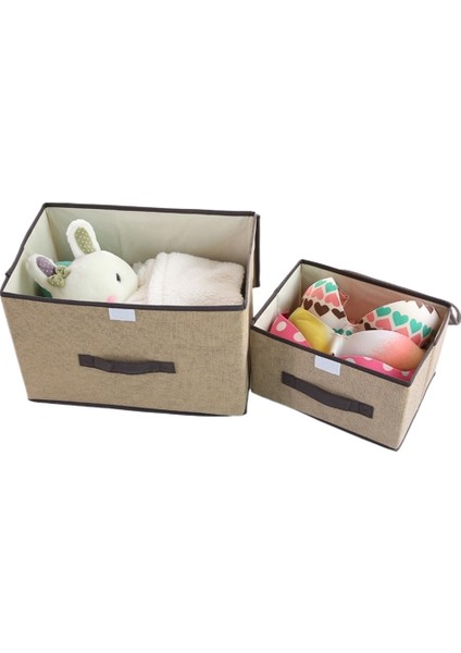 Ev Tekstili ve Pamuklu Iki Parçalı Saklama Kutusu Katlanabilir Giysi Saklama Kutusu Iç Çamaşırı Dokuma Olmayan Toz Geçirmez Saklama Kutusu (Yurt Dışından) fiyatları