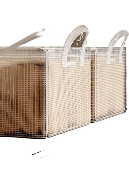 Ev Gardırobunda Katlanabilir, Taşınabilir, Şeffaf Giysi ve Pantolon Saklama Kutusu, Giysileri ve Pantolonları Katmanlar Halinde Saklamak Için (47*28*20CM) (Yurt Dışından) modelleri