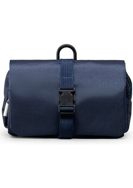 Japon Tarzı Tokalı Katlanır Tuvalet Çantası Kancası Erkek Seyahat Tuvalet Saklama Çantası Kozmetik Çantası (Yurt Dışından)