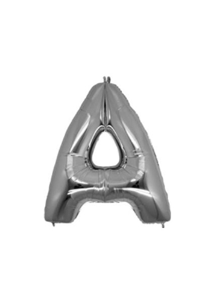 A Harf Folyo Balon Gümüş Renk 40 Inç fiyatları