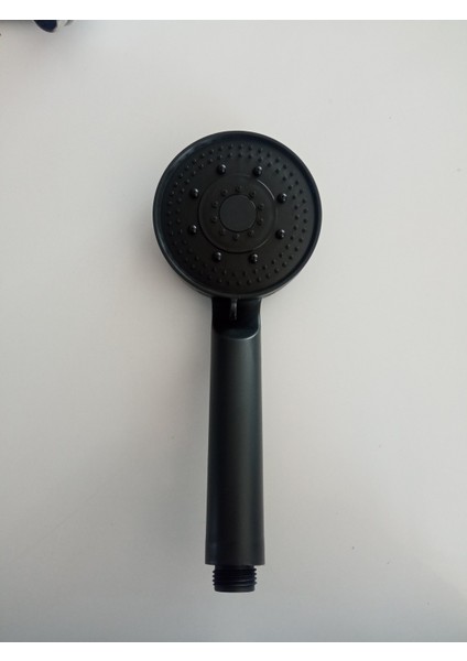 Yuvarlak Siyah Duş Başlığı, Modern ve Şık Tasarım