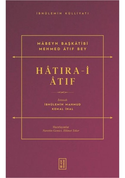 Hâtıra-I Âtıf