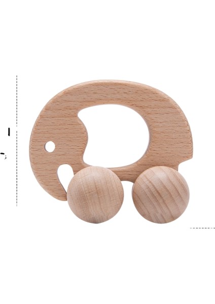 Ceviz Mini Renkli Araba Çocuk Erken Eğitim Eğitici Yapı Taşları Oyuncaklar Bebek Arabası (Yurt Dışından)