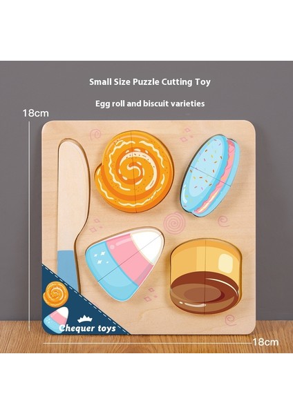 Montessori Öğretim Yardımcıları Montessori Erken Eğitim Eğitici Oyuncaklar Bilişsel Yapbozlar Meyve Kesme Müzik Ince Motor Eğitimi (Yurt Dışından)