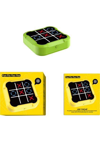 Üç Şirket Tic Tac Toe Yeni Masaüstü Oyun Makinesi Çocuk Düşünme Eğitimi Eğitici Oyuncaklar (Yurt Dışından)