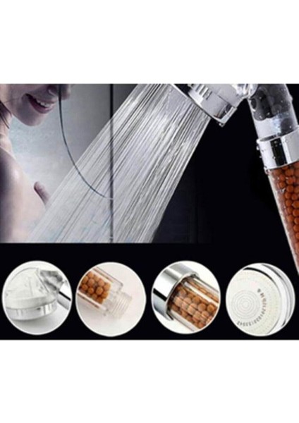 Tasarruflu Arıtmalı Duş Başlığı ve Pvc Hortumlu Set indirimleri
