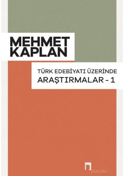 Türk Edebiyatı Üzerinde Araştırmalar-1