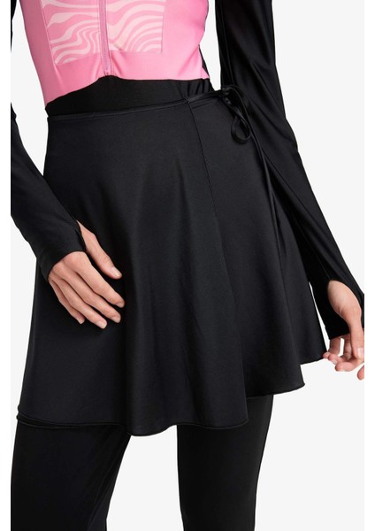 Regular Fit Hızlı Kuruyan Baskılı 5'li Burkini Takım E7998AX25HS