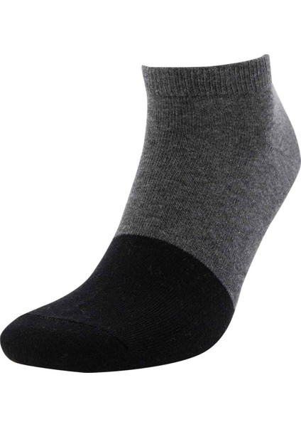 Erkek Desenli 5'li Patik Çorap R8650AZNS