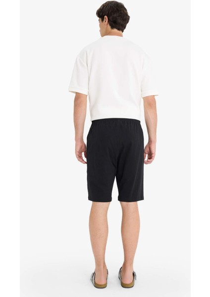 Regular Fit Basic Düz Cepli Şort Pijama Altı Z6848AZ25HS