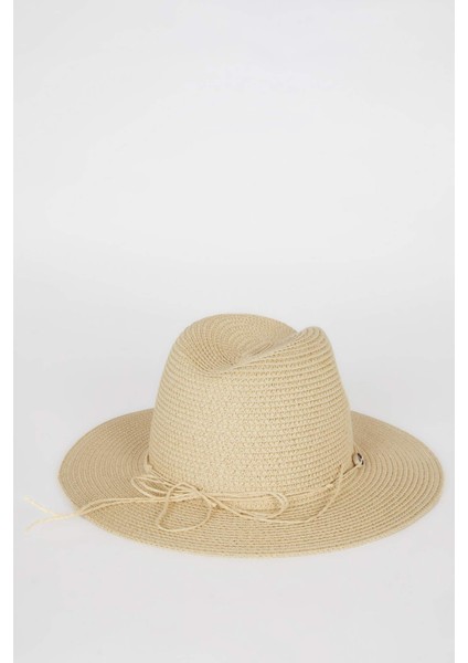 Kadın Hasır Şapka B9164AX25SM