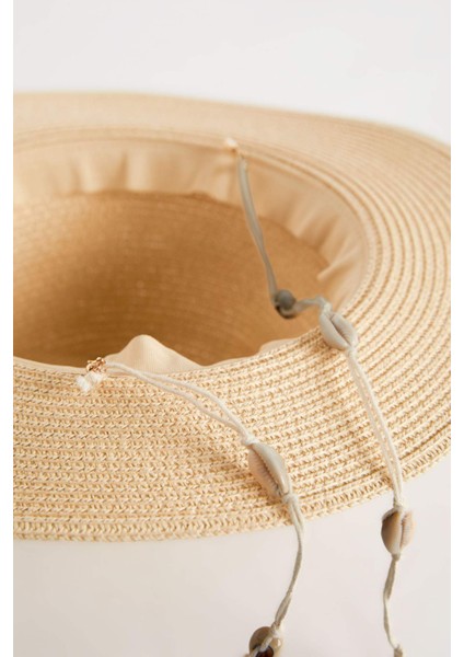 Kadın Hasır Şapka B9164AX25SM