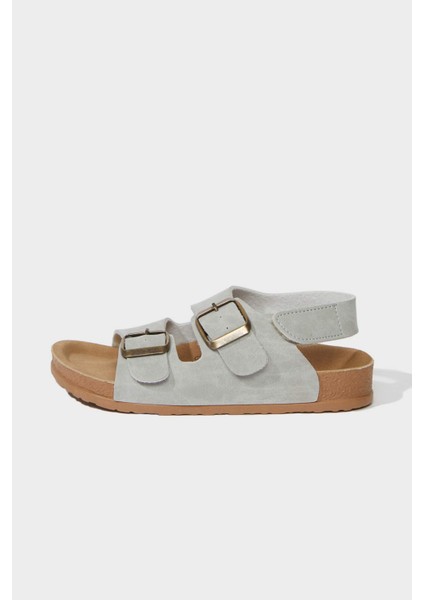 Erkek Çocuk Cırt Cırtlı Düz Taban Sandalet C2786A825SM