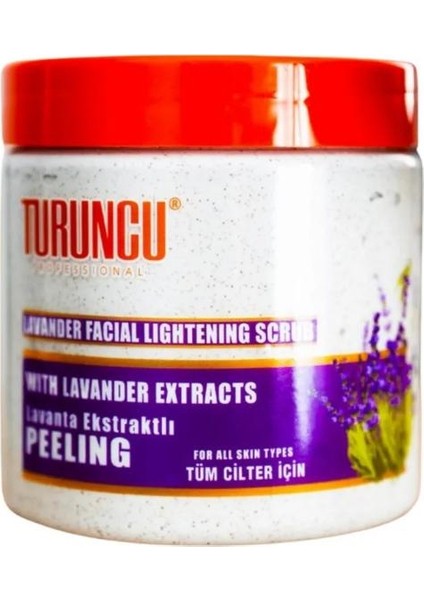 Scrub Yüz Temizleme Peeling 500 ml Lavanta Ekstratlı