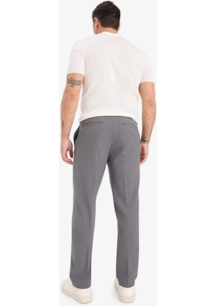 Beli Bağcıklı Lastikli Cepli Jogger Fit Her Yöne Esneyen Yumuşak Tuşe Pantolon A9943AX25AU