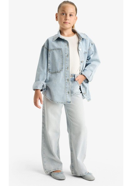 Kız Çocuk Denim Ceket E9205A825AU