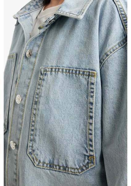 Kız Çocuk Denim Ceket E9205A825AU