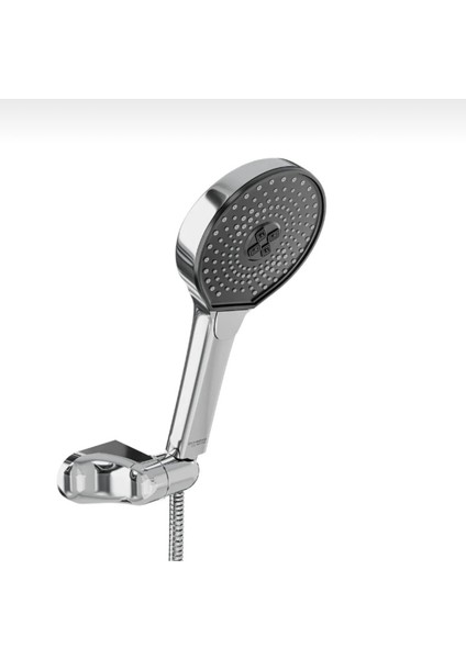 Yuvarlak Yağmurlama Duş Seti Batarya Dahil Pirinç Malzeme Komple fiyatları