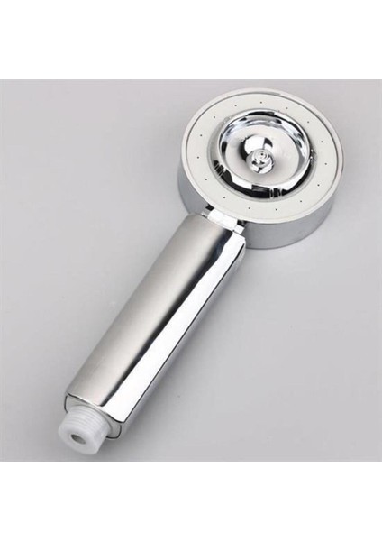 Çift Taraflı Yüksek Basınçlı Tasarruflu Duş Başlığı, Şampuan Hazneli, Gümüş Renk