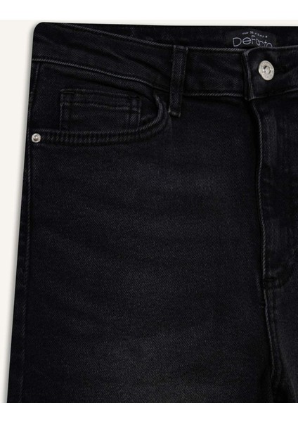 Skinny Fit Yüksek Bel Bilek Boy Jean Pantolon E9820AX25AU