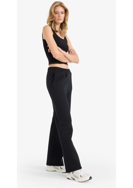 Straight Fit Kalın Eşofman Altı Cepli Standart Boy E9617AX25SP