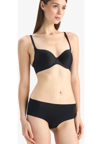 Micro Kaplı Yarım Dolgulu Balenli Tişört Bra C1525AX25AU