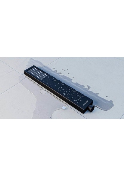 Sürgülü Duş Seti, Pirinç Başlık, Şık Siyah Renk, KSS102-B fiyatları