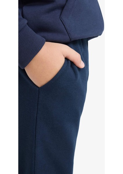 Erkek Çocuk Beli Lastikli Düz Paça Basic Düz Eşofman Altı X6955A625AU