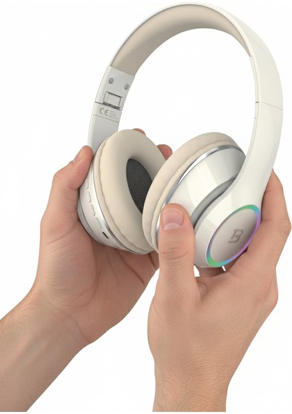 Kablosuz Kulaküstü Bluetooth Kulaklık Stereo-Mikrofon-Aux Sd Kart HK-035 indirimleri