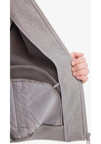 Erkek Çocuk Kolej Yaka Fermuarlı Bomber Mont E8991A825AU