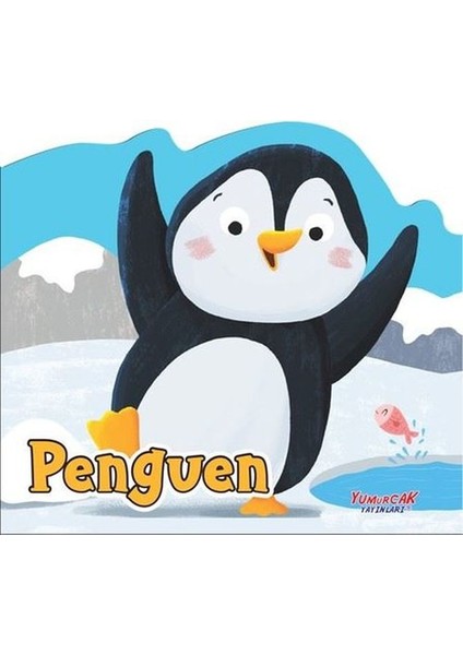 Penguen - Şekilli Kitap