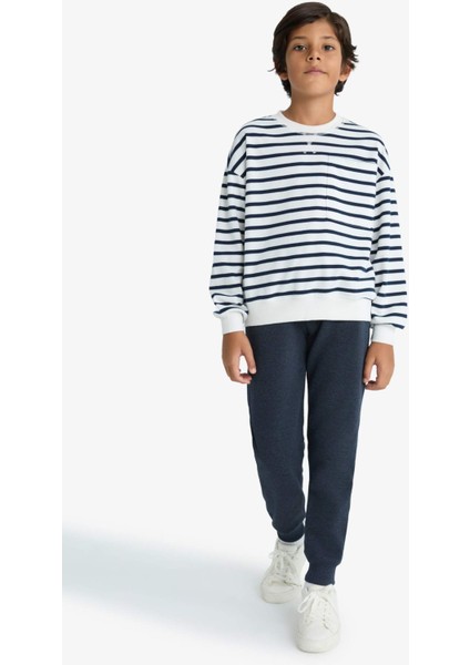 Erkek Çocuk Beli Lastikli Okul Jogger Eşofman Altı K8846A625AU