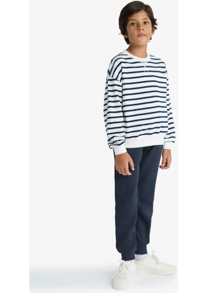 Erkek Çocuk Beli Lastikli Okul Jogger Eşofman Altı K8846A625AU