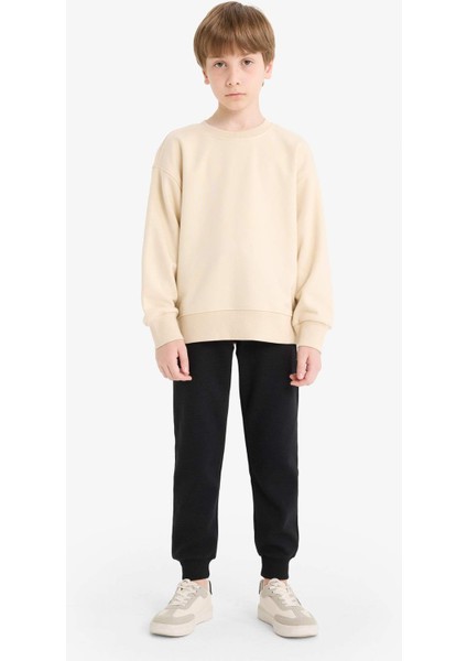 Erkek Çocuk Beli Lastikli Okul Jogger Eşofman Altı R5970A625AU