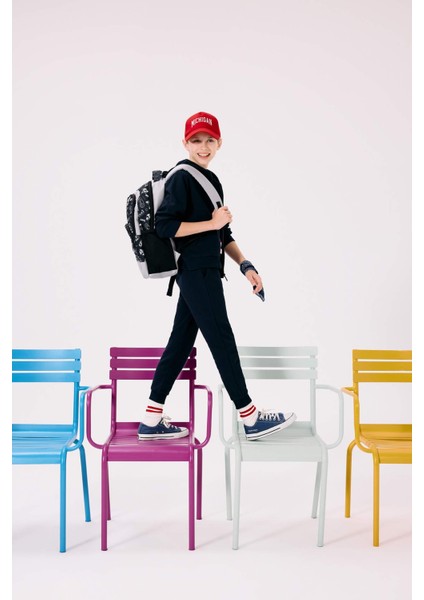 Erkek Çocuk Beli Lastikli Okul Jogger Eşofman Altı R5970A625AU