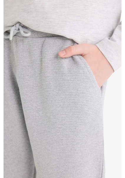 Erkek Çocuk Beli Lastikli Okul Jogger Eşofman Altı R5970A625AU