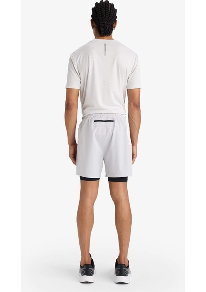 Fit Slim Fit Dar Kesim Sporcu İçi Taytlı Dokuma Şort F0010AX25AU