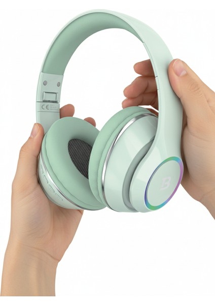 Kablosuz Kulaküstü Bluetooth Kulaklık Stereo-Mikrofon-Aux Sd Kart HK-035 indirimleri