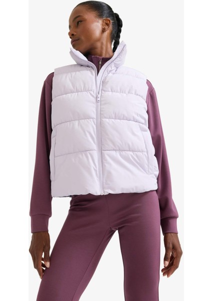 Su İtici Regular Fit Dik Yaka Fermuarlı Cepli Şişme Yelek E9209AX25AU