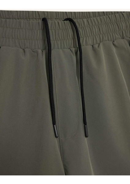 Fit Slim Fit Dar Kesim Sporcu İçi Taytlı Dokuma Şort F0010AX25AU