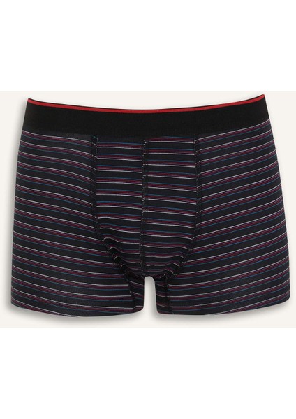 Regular Fit Çizgili 3'lü Boxer B7943AX25SP