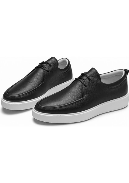 GRE0179 Hakiki Floter Deri Yükse Eva Taban Spor Klasik Koku Yapmaz Business Tarz Ayakkabı