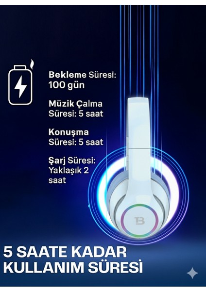 Kablosuz Kulaküstü Bluetooth Kulaklık Stereo-Mikrofon-Aux Sd Kart HK-035 modelleri