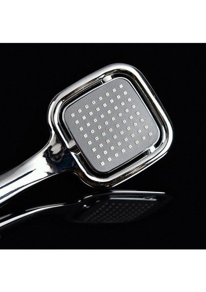 Şık Siyah Kare Duş Başlığı, Kireç Kırıcılı, Estetik ve Temiz Kullanım modelleri