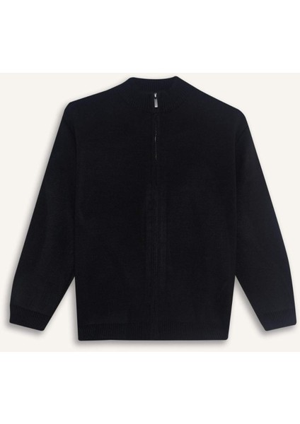 Erkek Çocuk Yarım Fermuarlı Hırka F0817A825AU